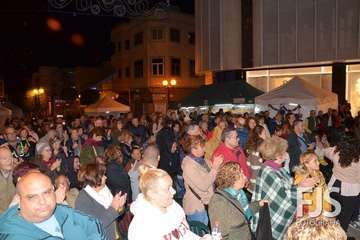Actuación del humorista Maestro Florido (Foto Francisco Javier Santana)